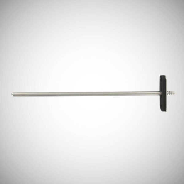 Dwyer , A-493<br> 303 SS Straight Static Pressure Tip with Flange, 8" Insertion